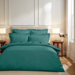 Dorma Crisp & Fresh 400 Thread Count Egyptian Cotton Percale Duvet Cover - thumbnail 1