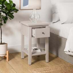 Lynton 1 Drawer Compact Bedside Table - thumbnail 2