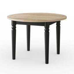 Pip 4-6 Seater Round to Oval Extendable Dining Table - thumbnail 6