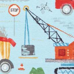 Catherine Lansfield Kids Construction Rug - thumbnail 2