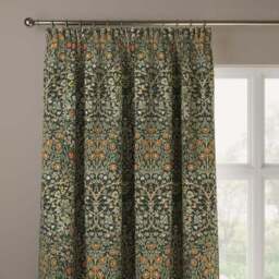 William Morris At Home Blackthorn Velvet Made to Measure Curtains - thumbnail 4