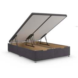 Luxury End Ottoman Bed Frame, Tweed - thumbnail 6