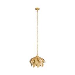 Farrah Gold Palm Leaf Pendant Light - thumbnail 5