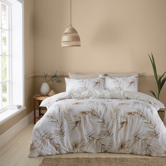 Serenity Palm Leaf Duvet Cover & Pillowcase Set - image 1