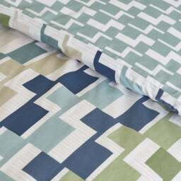 Catherine Lansfield Bryson Polycotton Duvet Cover & Pillowcase Set - thumbnail 4