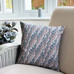 Daro Tapestry Seville Azure Square Cushion - thumbnail 1