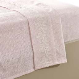 Dorma Bramcote Stripe 100% Cotton Flat Sheet - thumbnail 1