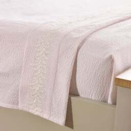 Dorma Bramcote Stripe 100% Cotton Flat Sheet - thumbnail 2
