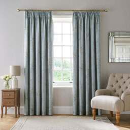 Dorma Gypsophilia Blackout Pencil Pleat Curtains - thumbnail 2