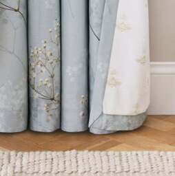 Dorma Gypsophilia Blackout Pencil Pleat Curtains - thumbnail 4