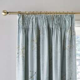 Dorma Gypsophilia Blackout Pencil Pleat Curtains - thumbnail 1