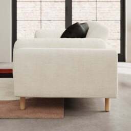 Newton Chunky Tonal Weave 4 Seater Sofa - thumbnail 2
