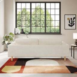 Newton Chunky Tonal Weave 4 Seater Sofa - thumbnail 3