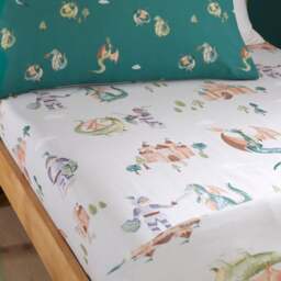 Set of 2 Knight Time Tales Fitted Sheets - thumbnail 1