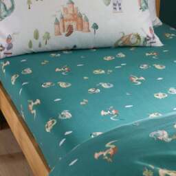 Set of 2 Knight Time Tales Fitted Sheets - thumbnail 2