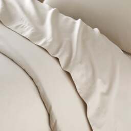 Hotel Cotton Sateen 400 Thread Count Flat Sheet - thumbnail 1