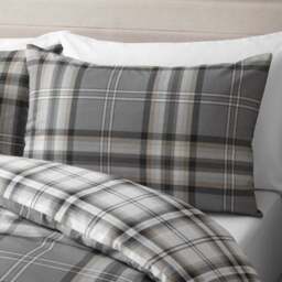 Catherine Lansfield Kelso Check Duvet Cover & Pillowcase Set - thumbnail 3