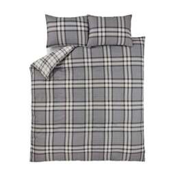 Catherine Lansfield Kelso Check Duvet Cover & Pillowcase Set - thumbnail 6