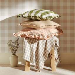 Enola Low Stool, Rustic Oak - thumbnail 3
