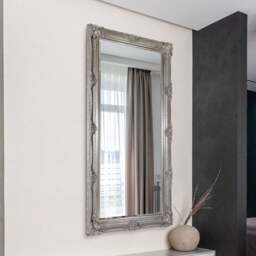Davenport Ornate Flourish Rectangle Full Length Wall Mirror - thumbnail 1