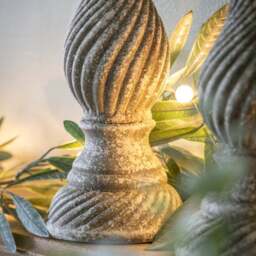 Aged Sowton Candle Holder - thumbnail 2