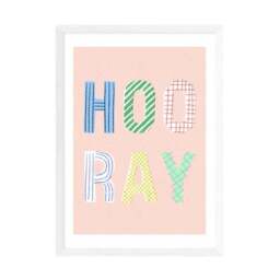 East End Prints Hooray Print - thumbnail 2
