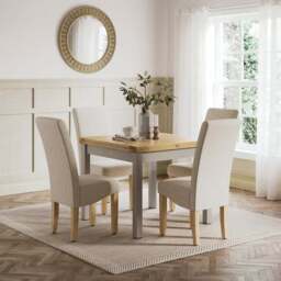 Olney Flip Top 4-6 Seater Dining Table - thumbnail 2