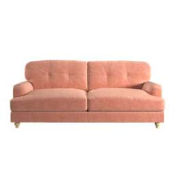 Martha Vintage Velvet 3 Seater Sofa - thumbnail 2