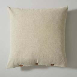Cotton Linen Square Cushion Cover - thumbnail 4