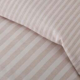 Catherine Lansfield Epping Textured Stripe Reversible Polycotton Duvet Cover & Pillowcase Set - thumbnail 4