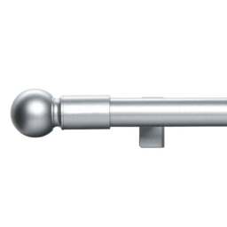 No Drills Extendable Metal Eyelet Curtain Pole - thumbnail 2