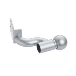 No Drills Extendable Metal Eyelet Curtain Pole - thumbnail 3