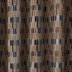 Pelosa Cut Velvet Eyelet Curtains - thumbnail 3