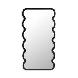 Ribbed Wavy Full Length Leaner Mirror - thumbnail 3