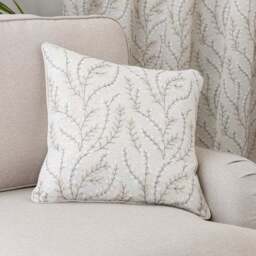 Shimla Embroidered Floral Pencil Pleat Curtains - thumbnail 6