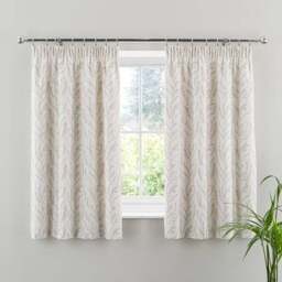 Shimla Embroidered Floral Pencil Pleat Curtains - thumbnail 5