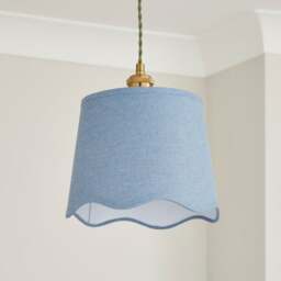 Scalloped Edge Lamp Shade - thumbnail 1