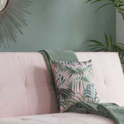 Aurora Velvet Double Sofa Bed - thumbnail 4