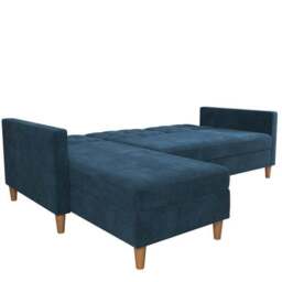 Hartford Chenille Corner Double Sofa Bed - thumbnail 5