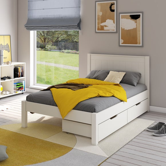 Classic Low End Bed with 2 Underbed Drawers - image 1