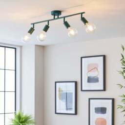 Elements Koppla 4 Light Semi Flush Spotlight Bar - thumbnail 3