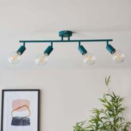 Elements Koppla 4 Light Semi Flush Spotlight Bar - thumbnail 2