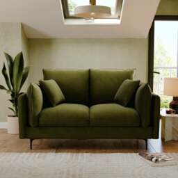Ruby Velvet 2 Seater Sofa - thumbnail 1
