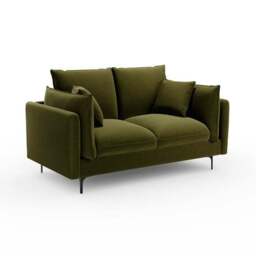 Ruby Velvet 2 Seater Sofa - thumbnail 6