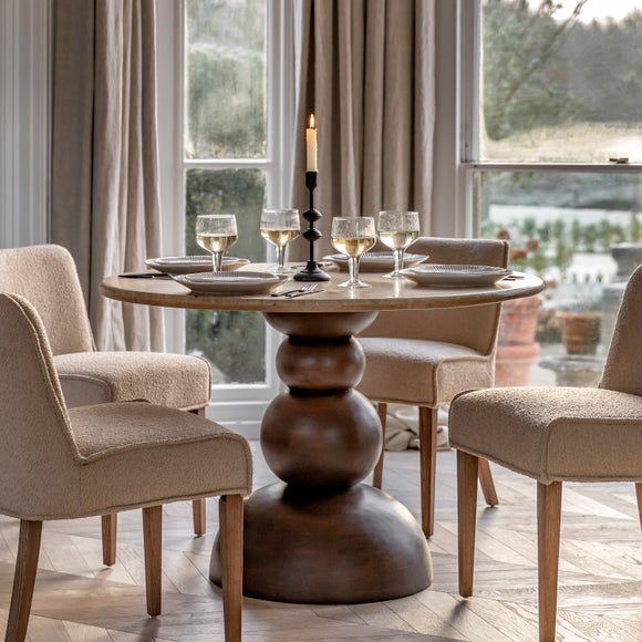 Salcombe 4 Seater Round Dining Table - image 1