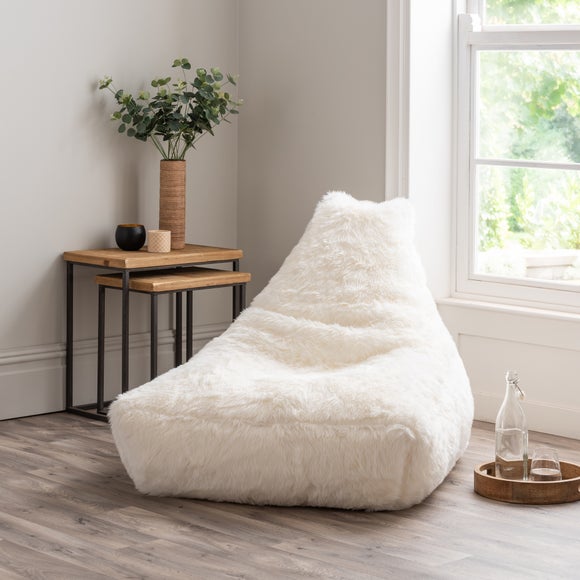 Faux Fur Bean Bag Chair