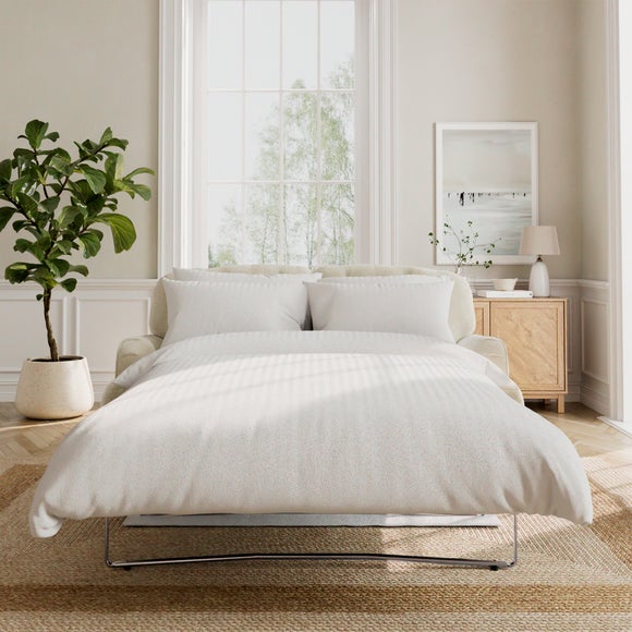 Martha Chunky Chenille 2 Seater Double Sofa Bed - image 1