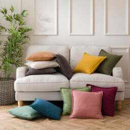 Westcott Cotton Slub Square Cushion - thumbnail 6