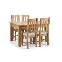 Hereford Set of 2 Dining Chairs, Taupe Faux Linen - thumbnail 5