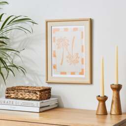 Rattan Effect Photo Frame